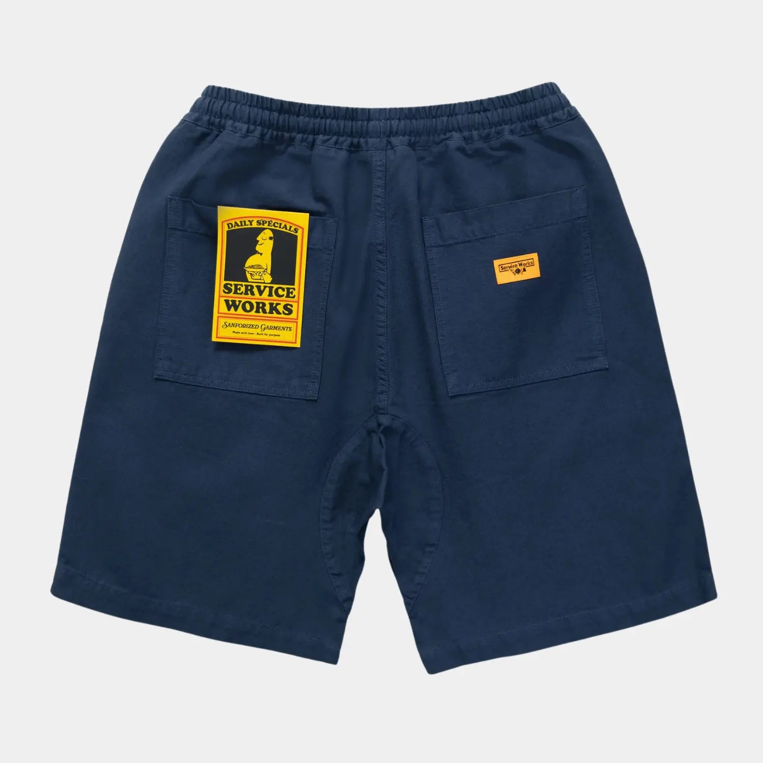 CHEF SHORT CANVAS - BLEU SERVICE WORKS -  Klubb