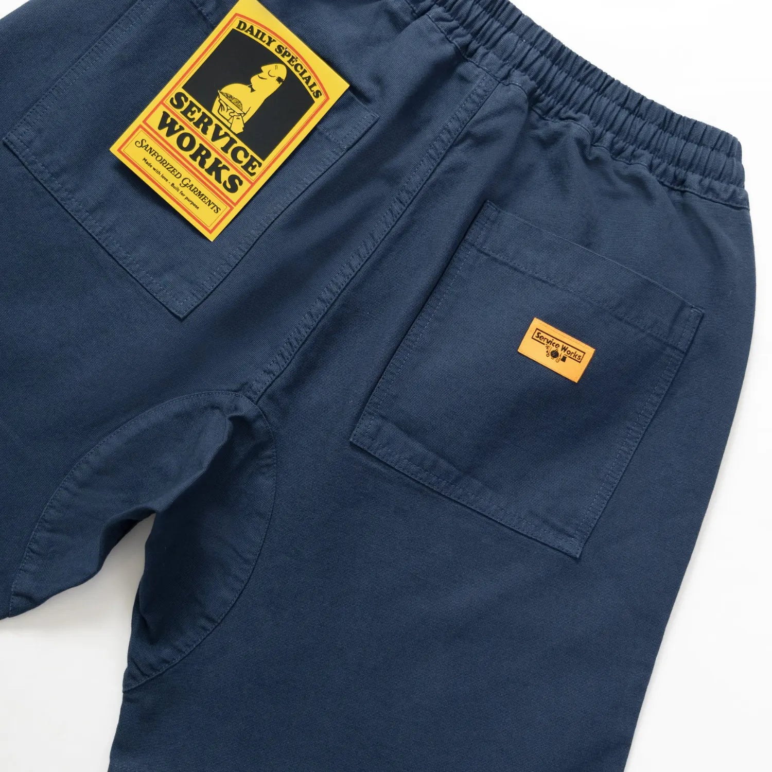 CHEF SHORT CANVAS - BLEU SERVICE WORKS -  Klubb