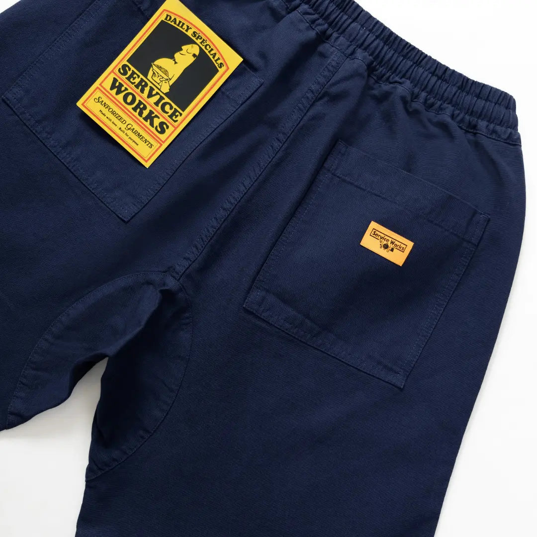 Chef Short - Dark Navy - Service Works - détail 5
