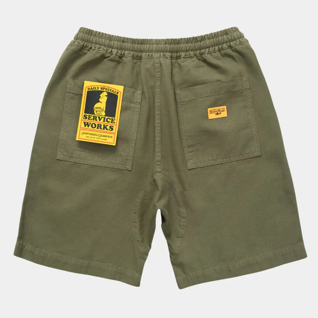Chef Short - Olive - Service Works