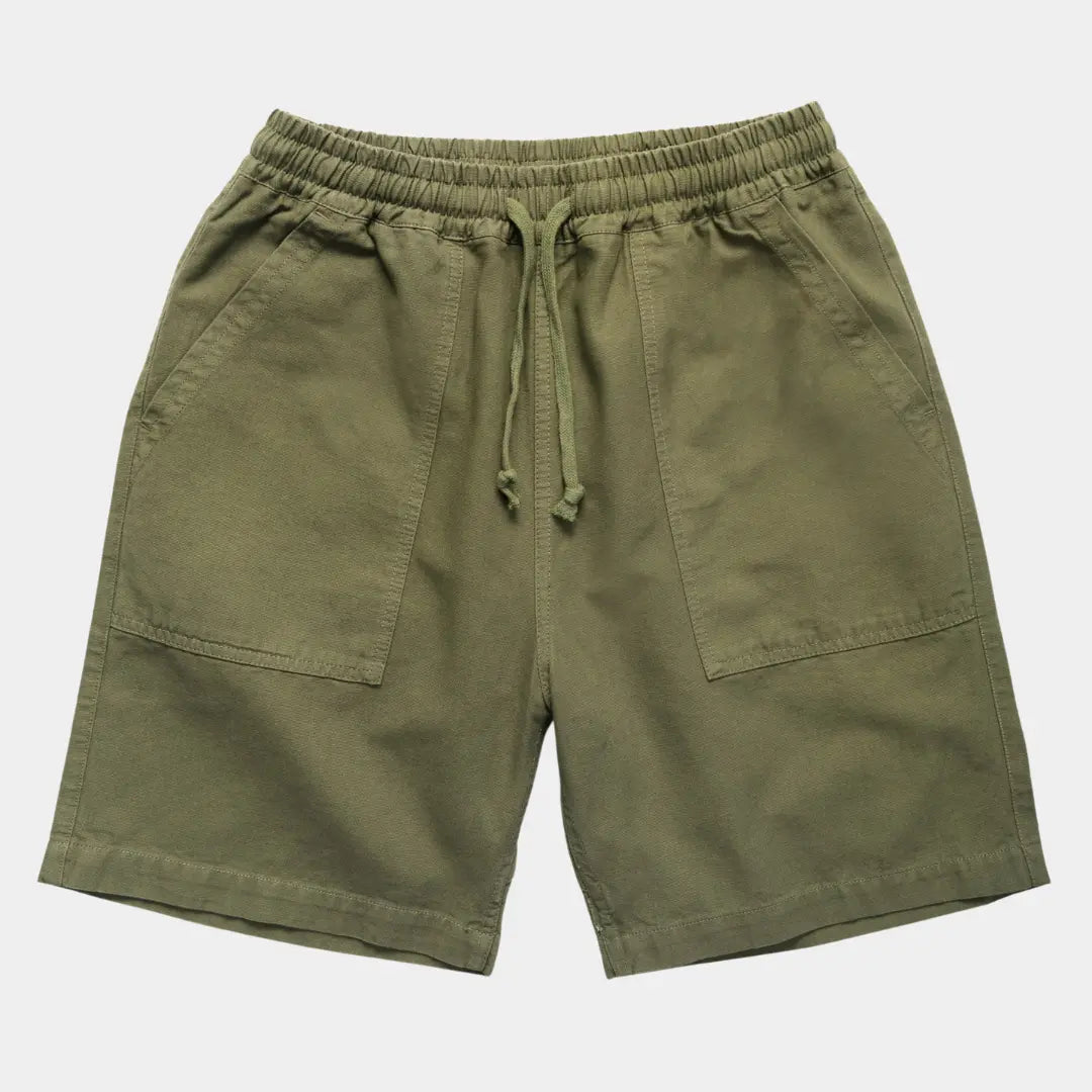 Chef Short - Olive - Service Works - détail 2