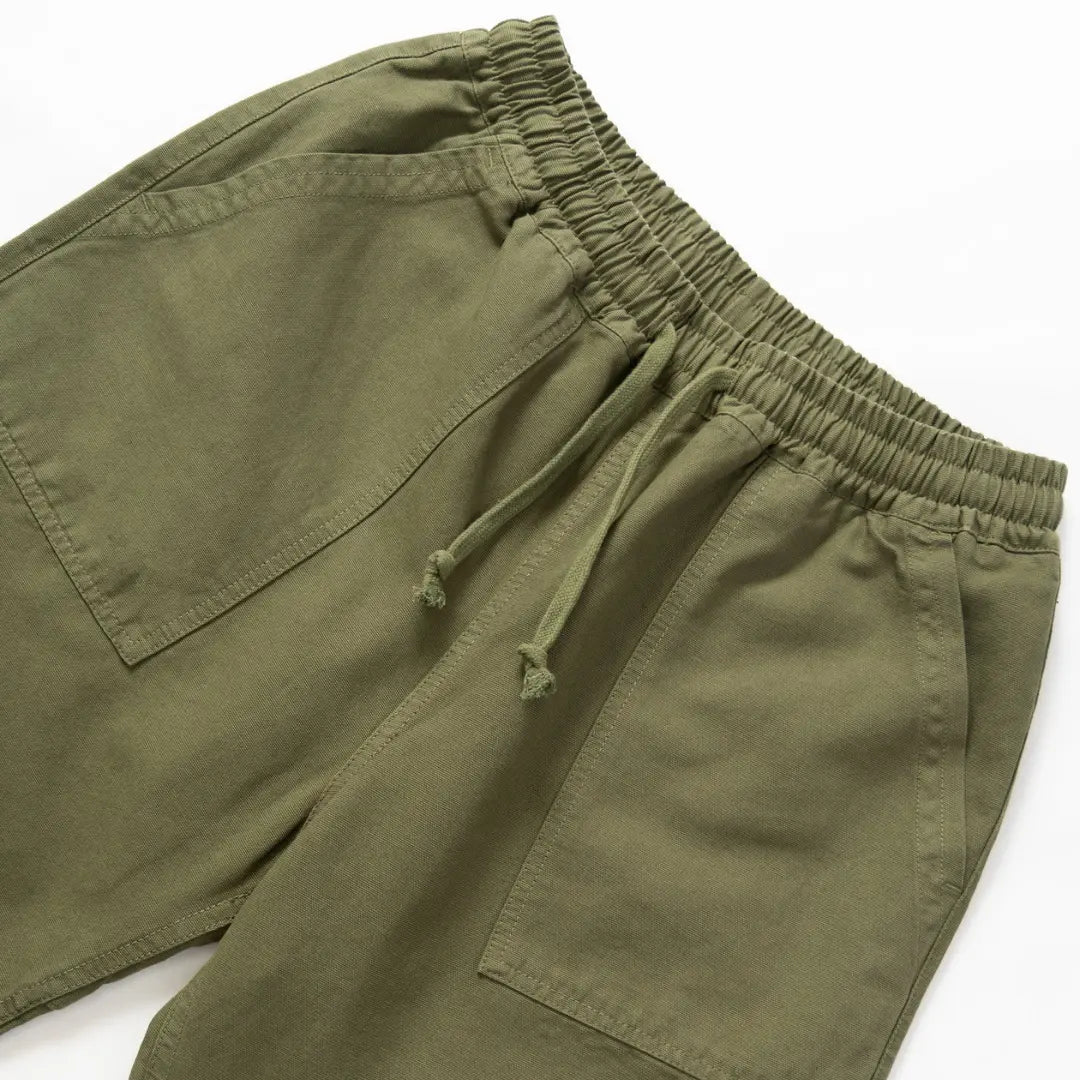 Chef Short - Olive - Service Works - détail 3