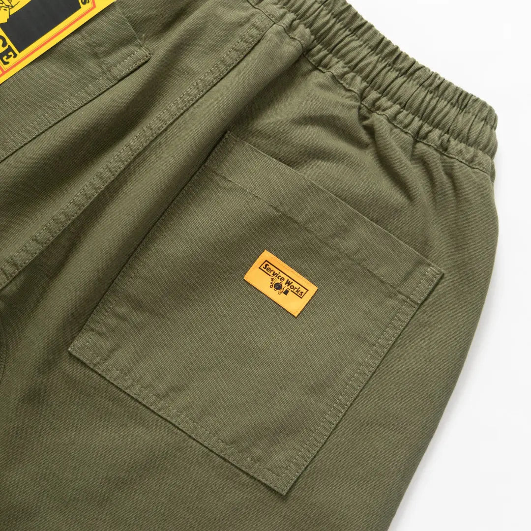 Chef Short - Olive - Service Works - détail 5