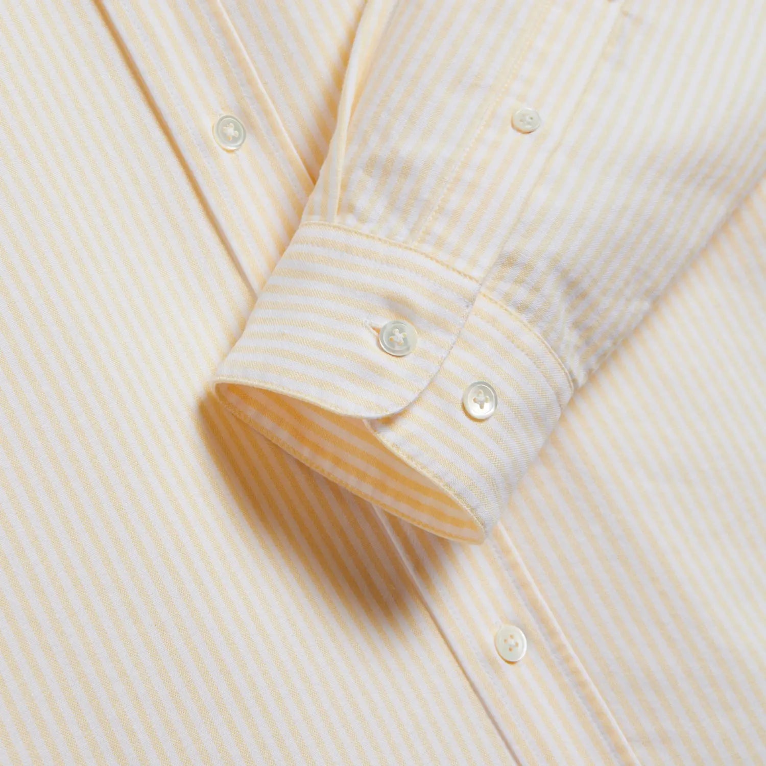 CHEMISE BELAVISTA RAYURES JAUNES PORTUGUESE FLANNEL -  Klubb