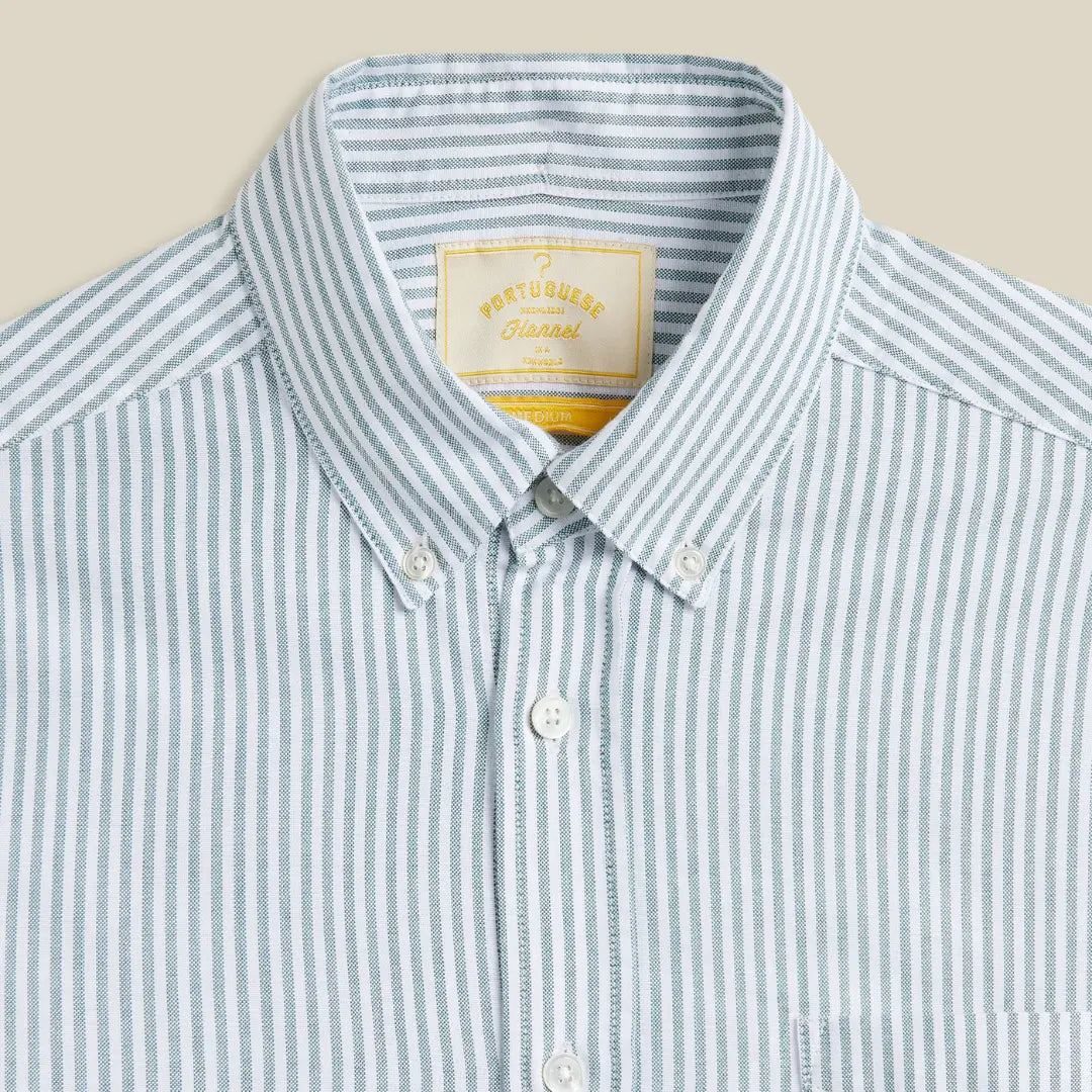 CHEMISE BELAVISTA RAYURES VERTES