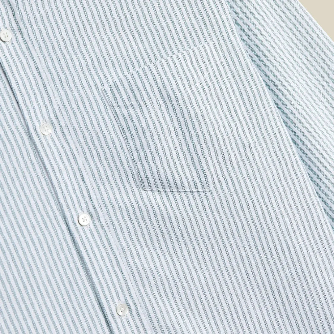 CHEMISE BELAVISTA RAYURES VERTES