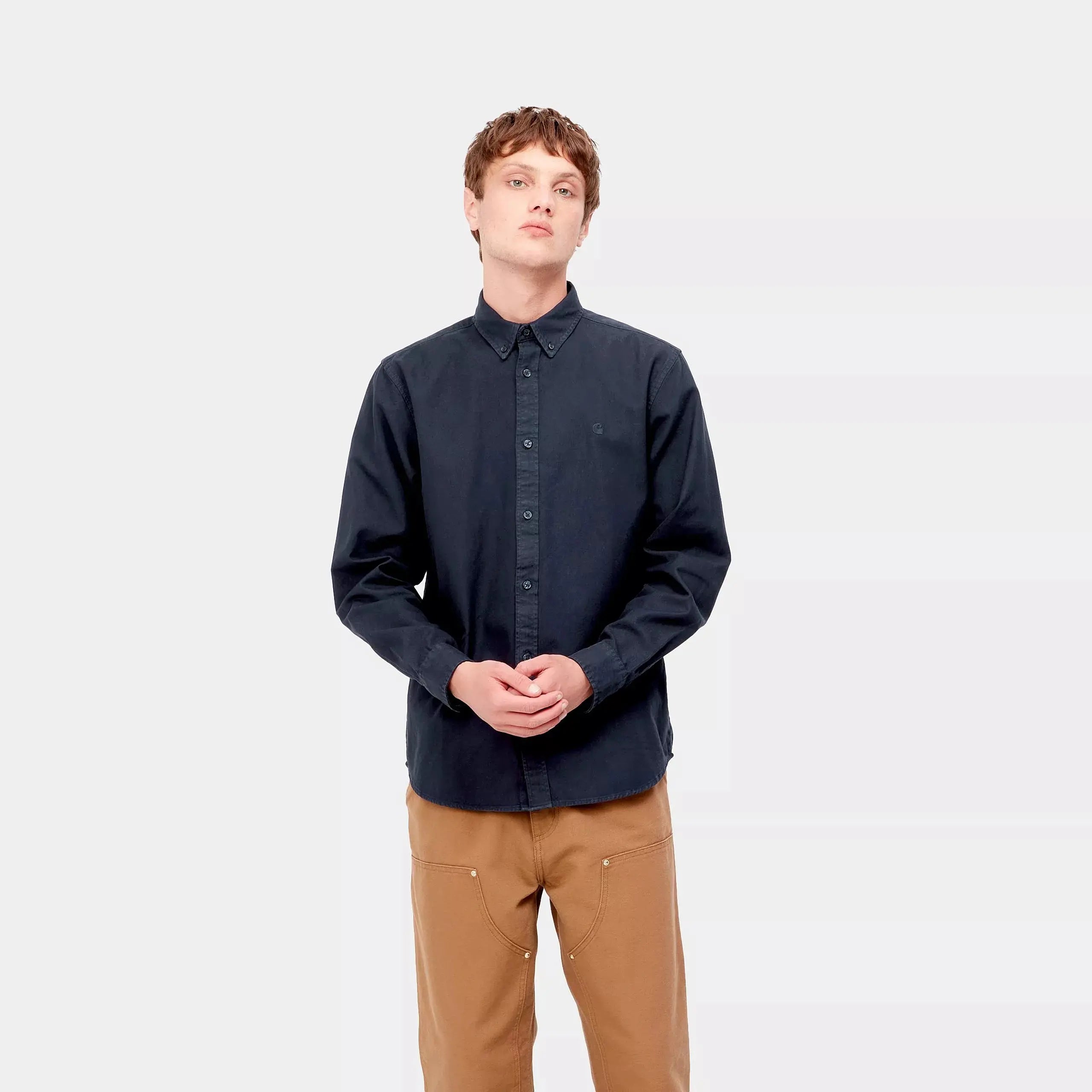 CHEMISE BOLTON - DARK NAVY CARHARTT WIP -  Klubb