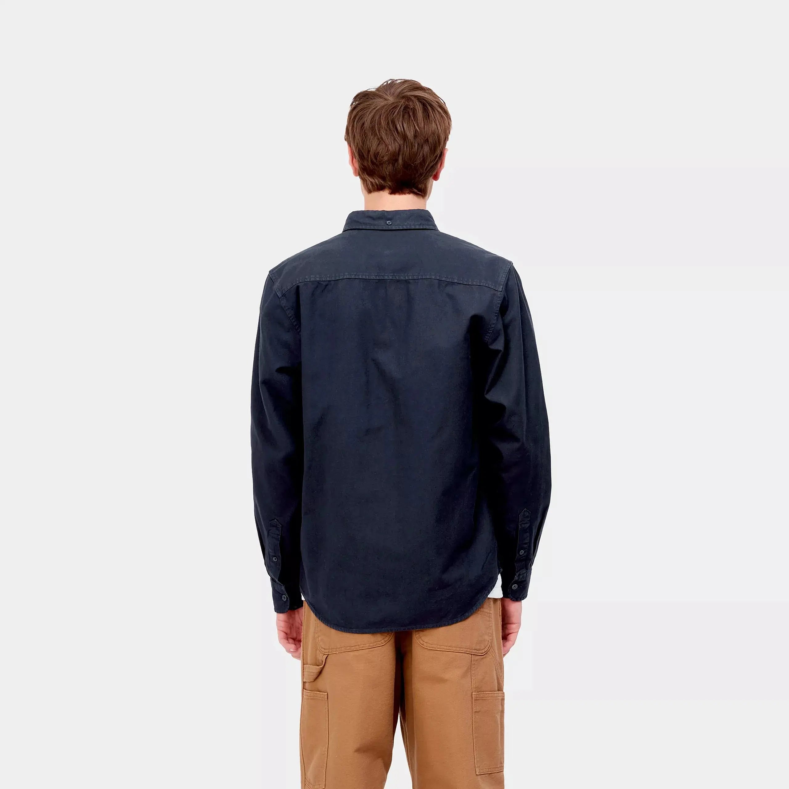 CHEMISE BOLTON - DARK NAVY CARHARTT WIP -  Klubb
