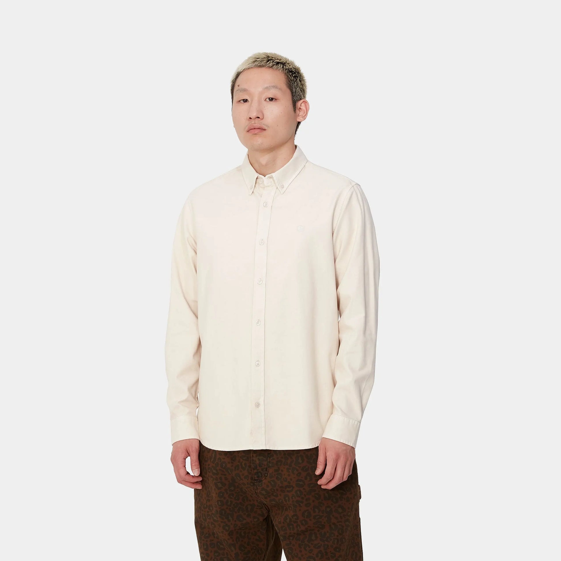 CHEMISE BOLTON - MOONBEAM CARHARTT WIP -  Klubb