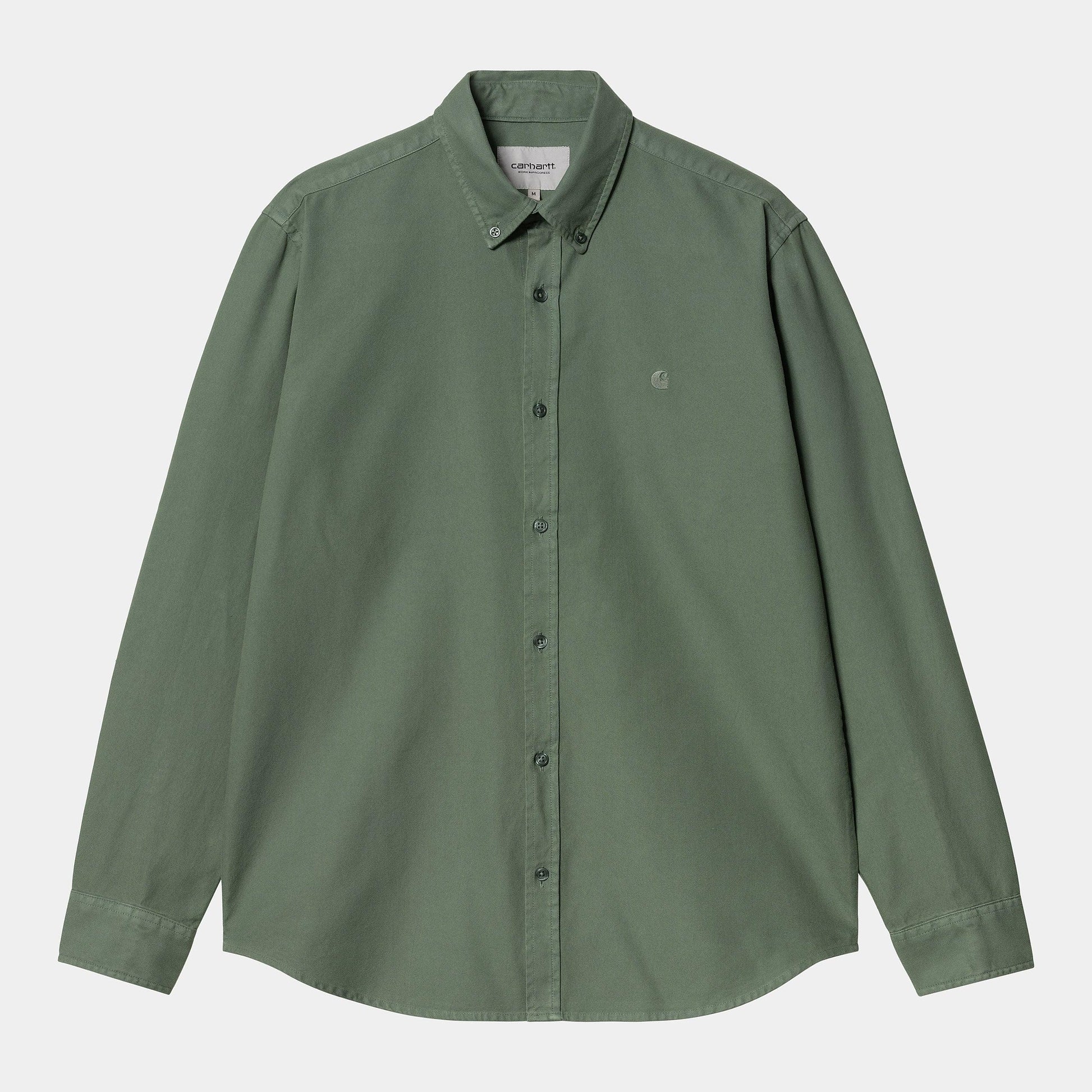 CHEMISE BOLTON - VERT CARHARTT WIP -  Klubb