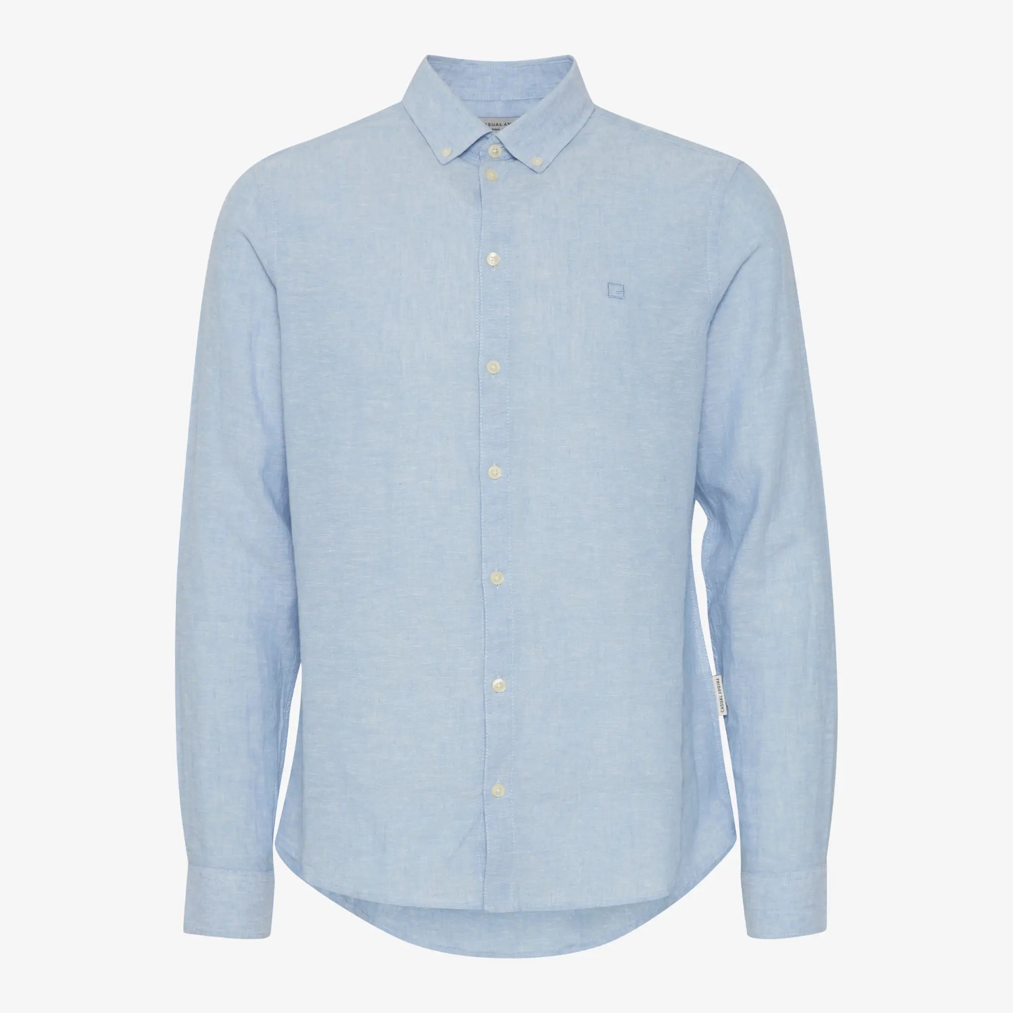 CHEMISE EN LIN - BLEU CIEL