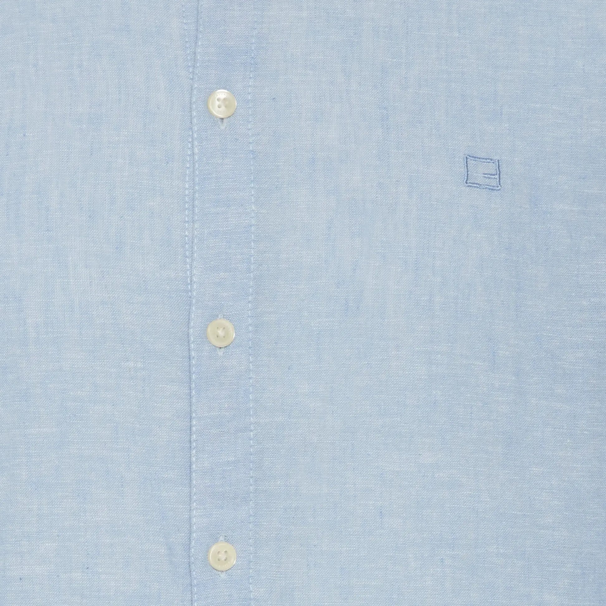 Chemise en Lin - Bleu Ciel - Casual Friday - détail 3