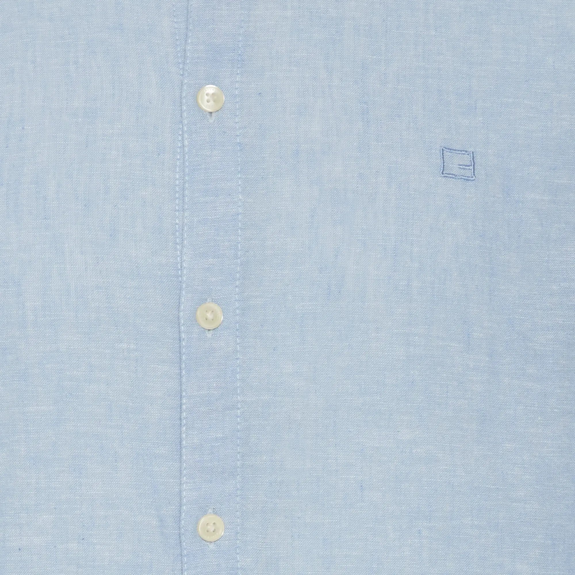 Chemise en Lin - Bleu Ciel - Casual Friday - détail 3