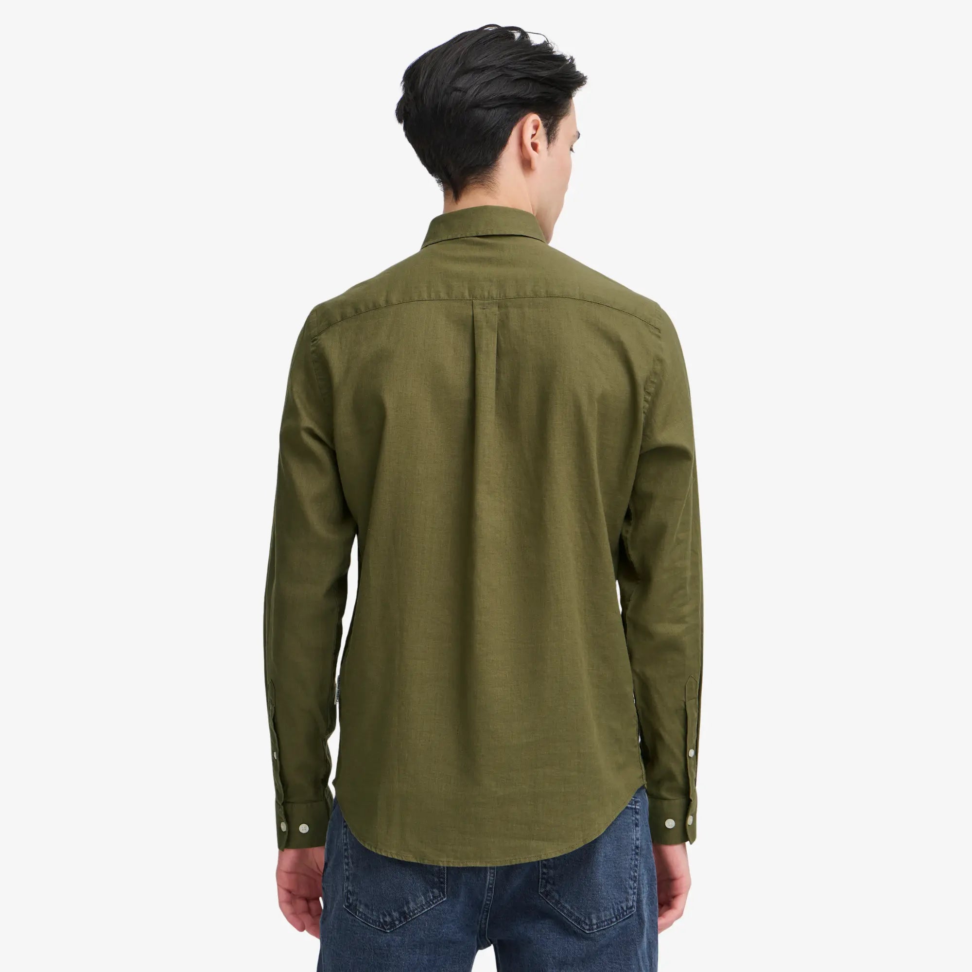 CHEMISE EN LIN - KAKI