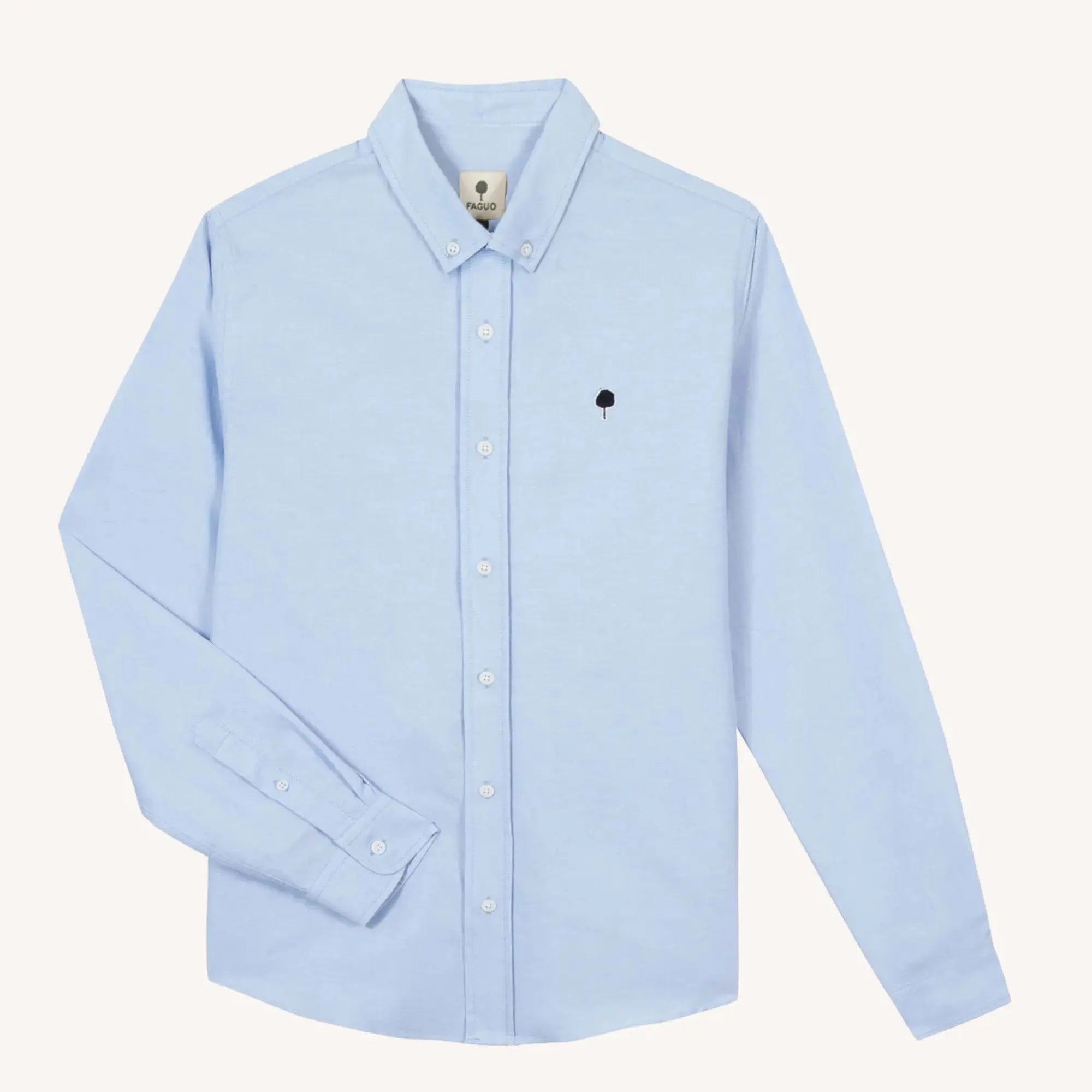 CHEMISE IVOY - BLEU CIEL