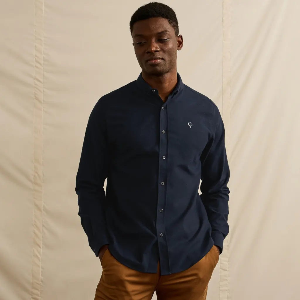 FAGUO -  CHEMISE IVOY BLEU -  Klubb