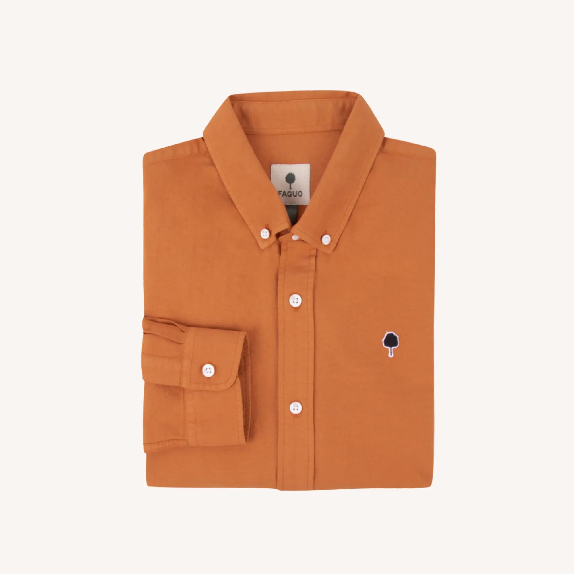 FAGUO -  CHEMISE IVOY BRIQUE -  Klubb