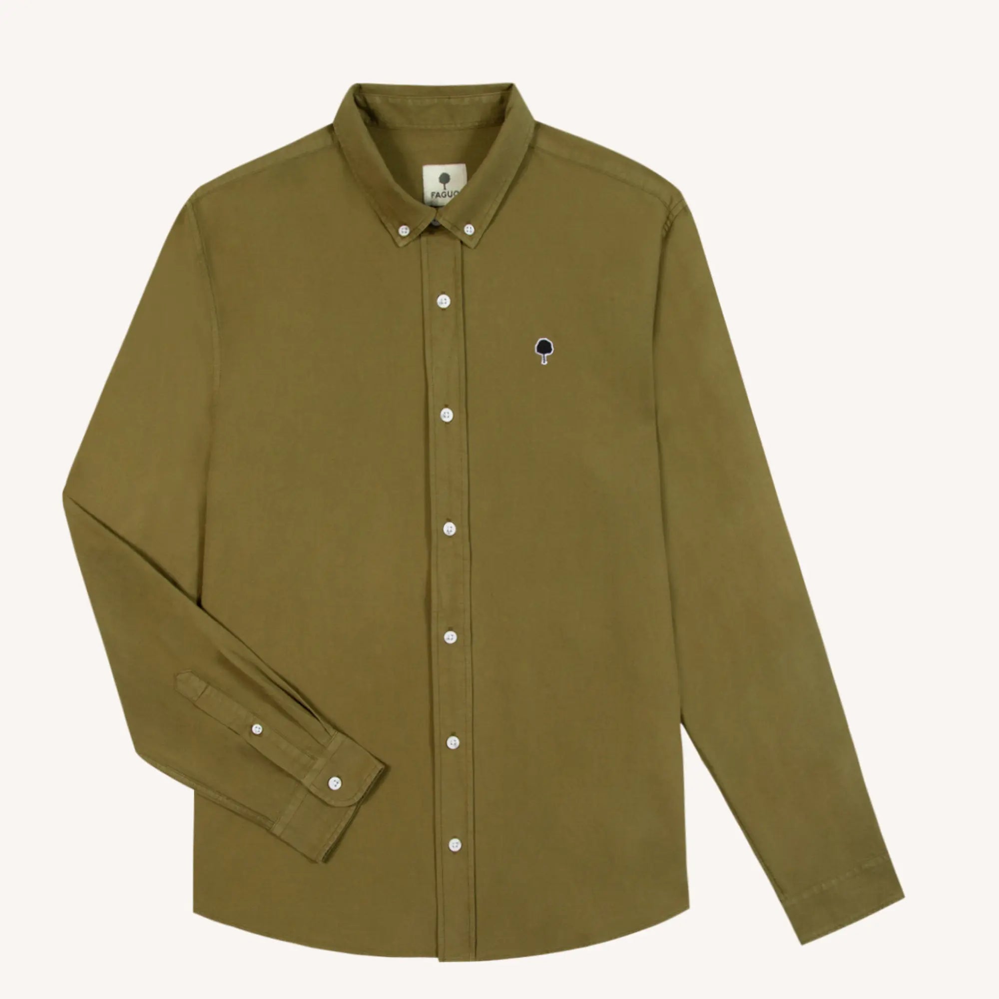 FAGUO -  CHEMISE IVOY KAKI -  Klubb