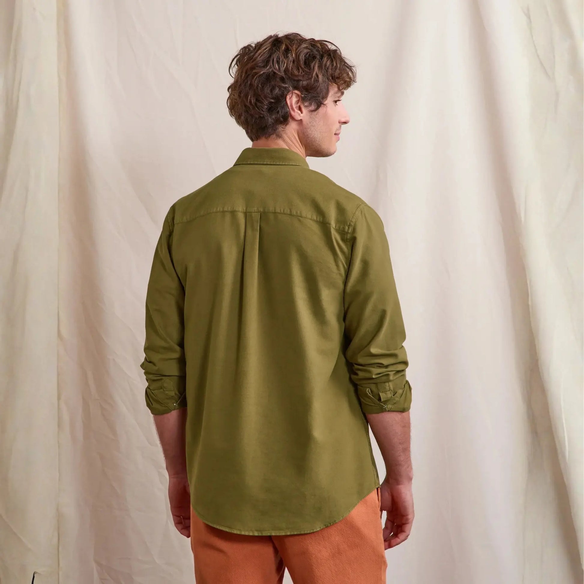 Chemise Ivoy Kaki - Faguo - détail 3