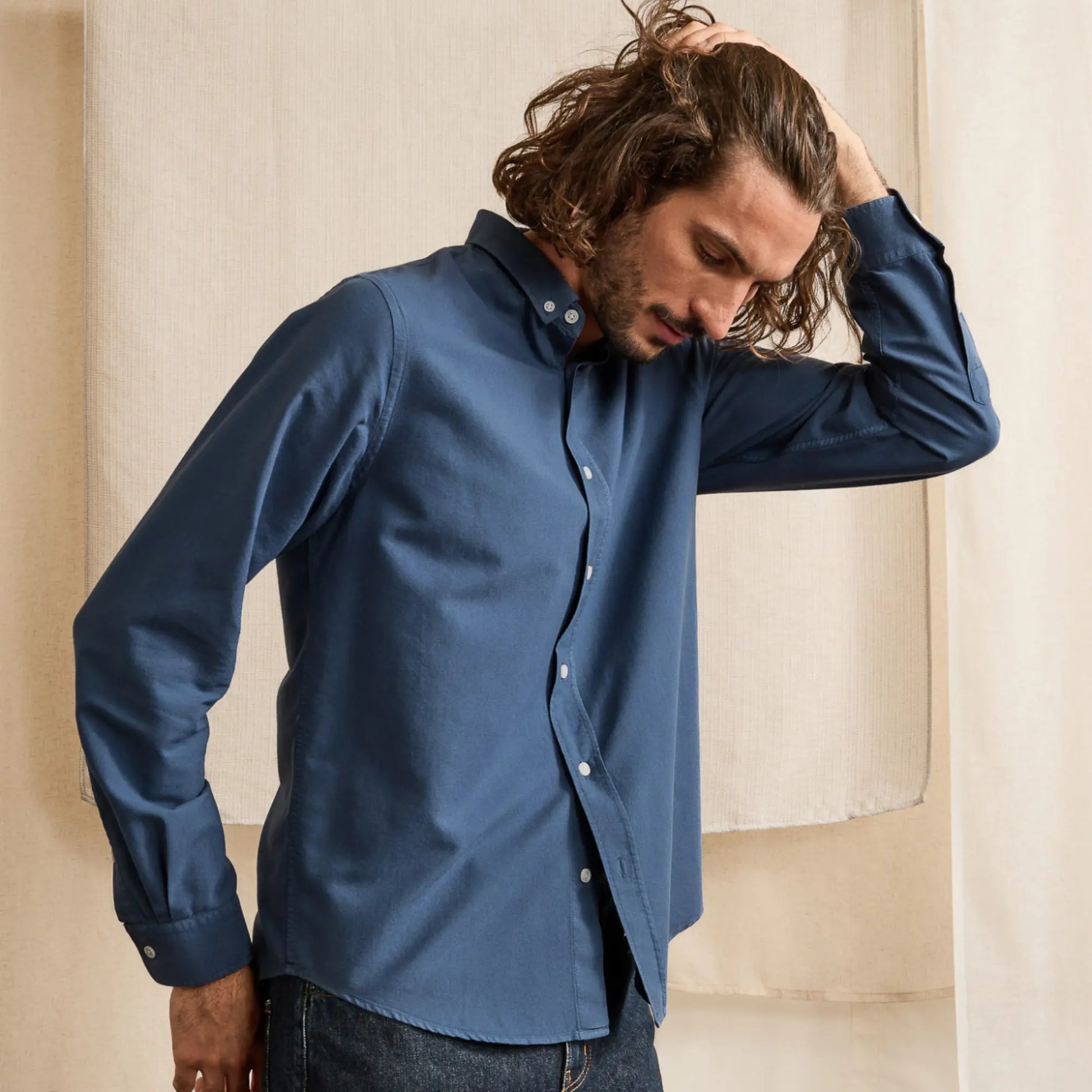 Chemise Ivoy Navy - Faguo - détail 2