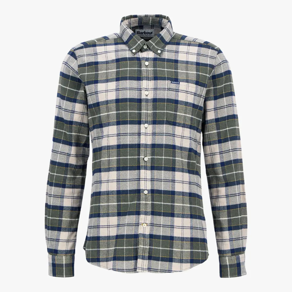 BARBOUR -  CHEMISE KYELOCH FOREST MIST TARTAN -  Klubb