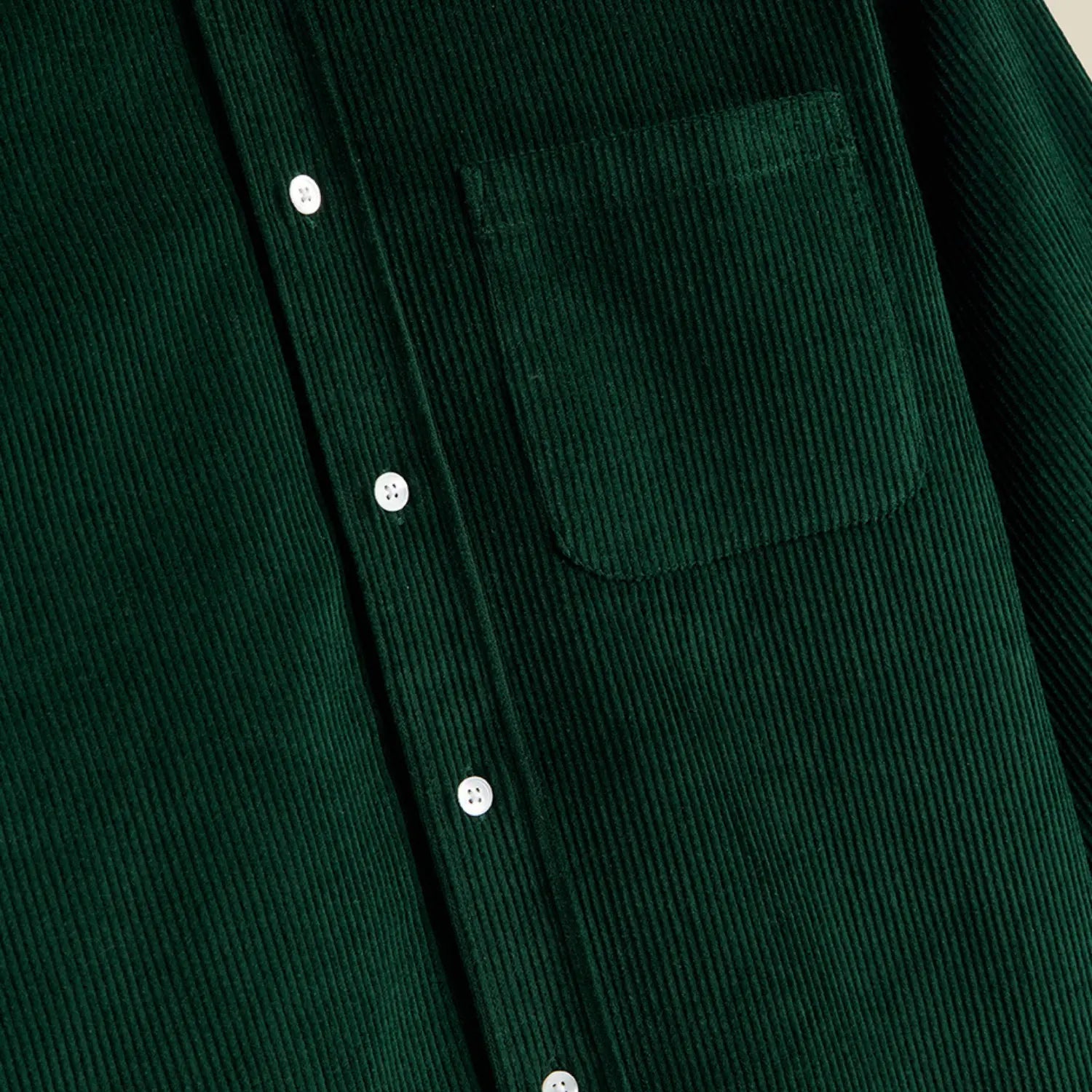 PORTUGUESE FLANNEL -  CHEMISE LOBO GREEN -  Klubb
