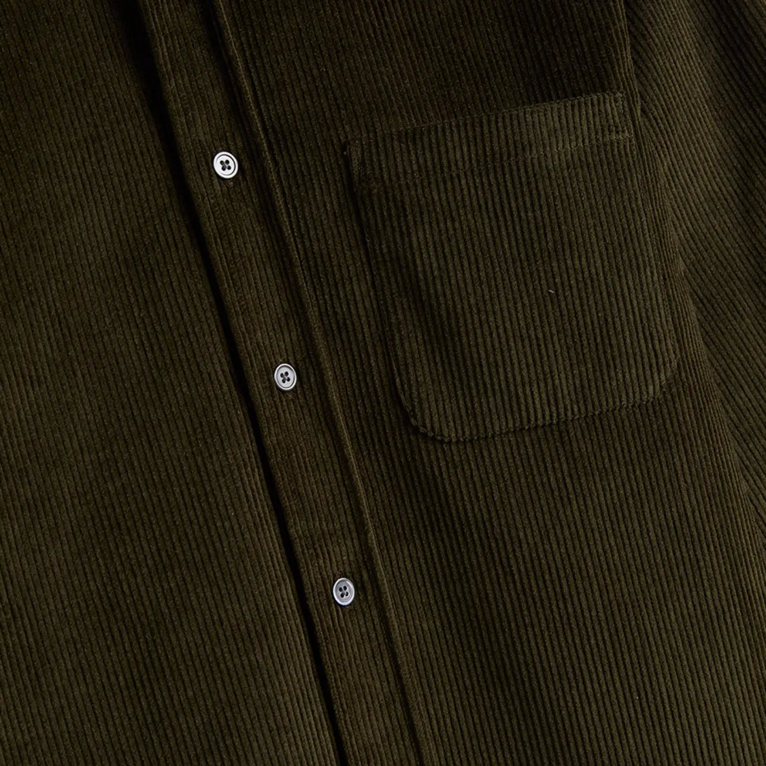 PORTUGUESE FLANNEL -  CHEMISE LOBO OLIVE -  Klubb