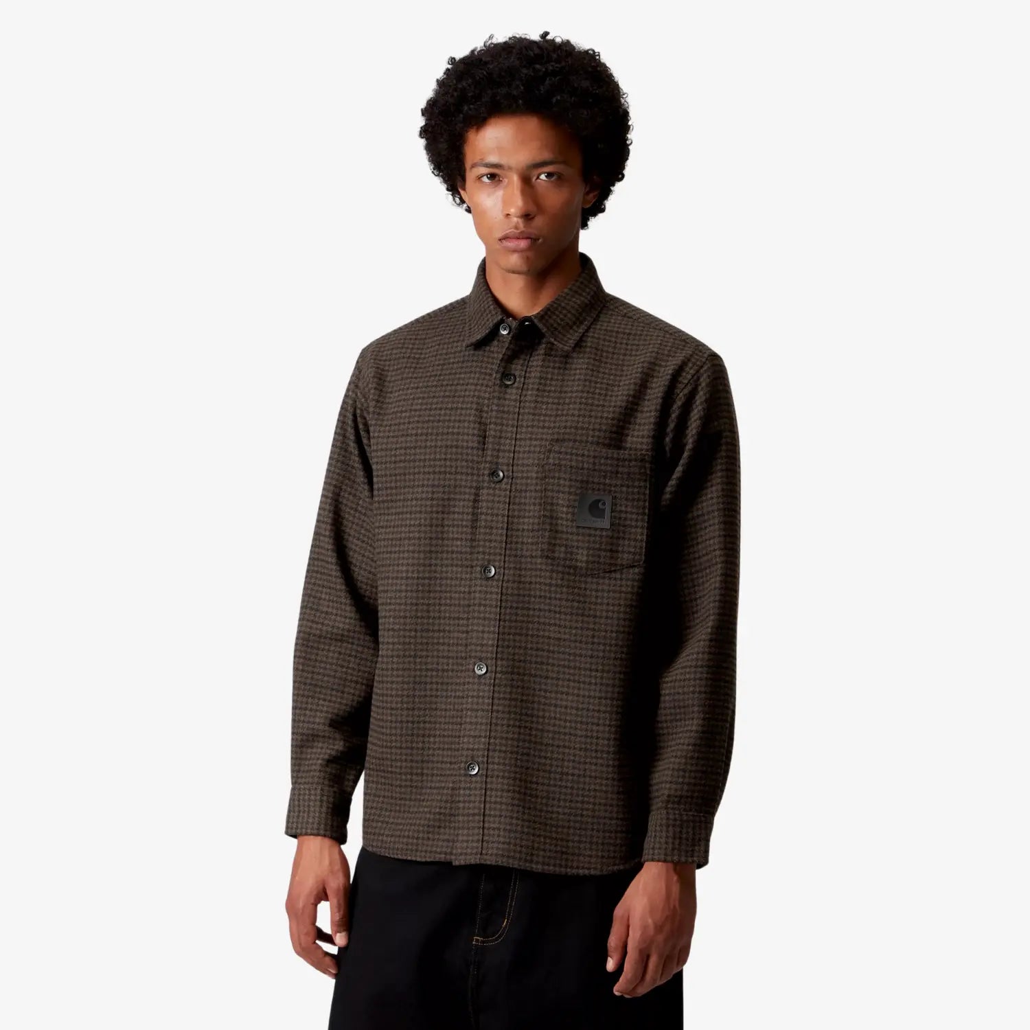 CARHARTT WIP -  CHEMISE LOWIS PIED-DE-POULE -  Klubb