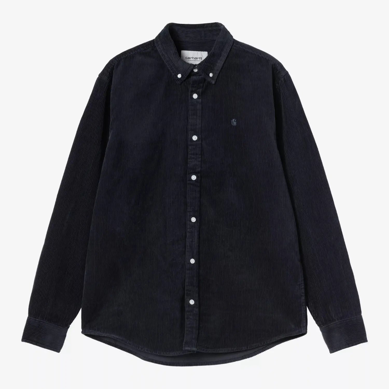 CARHARTT WIP -  CHEMISE MADISON VELOURS - DARK NAVY -  Klubb