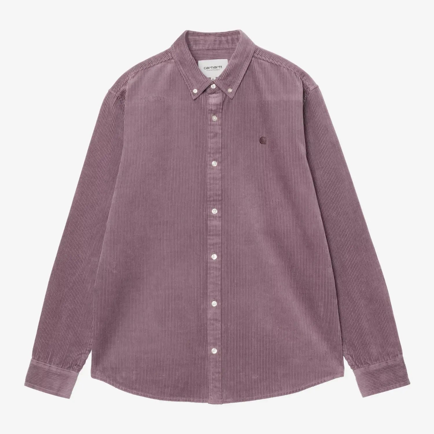 CARHARTT WIP -  CHEMISE MADISON VELOURS - PHLOX -  Klubb