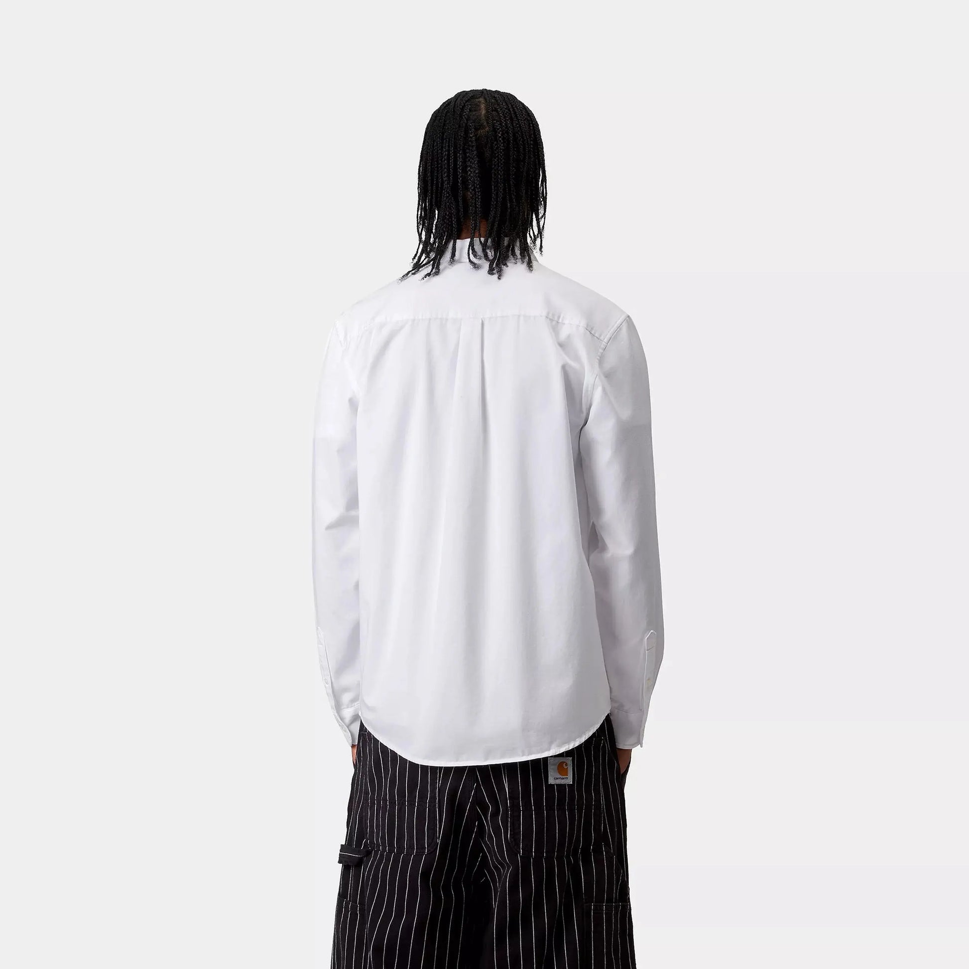 CHEMISE MADISON WHITE CARHARTT WIP -  Klubb