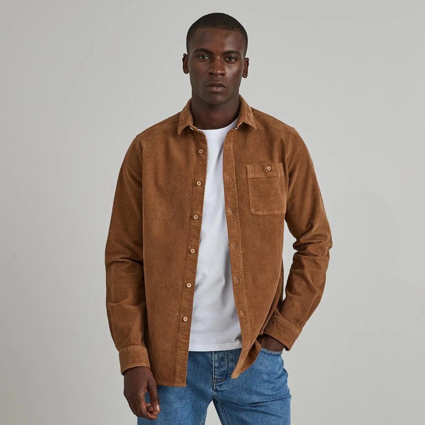CAMISA ONCA CAMEL