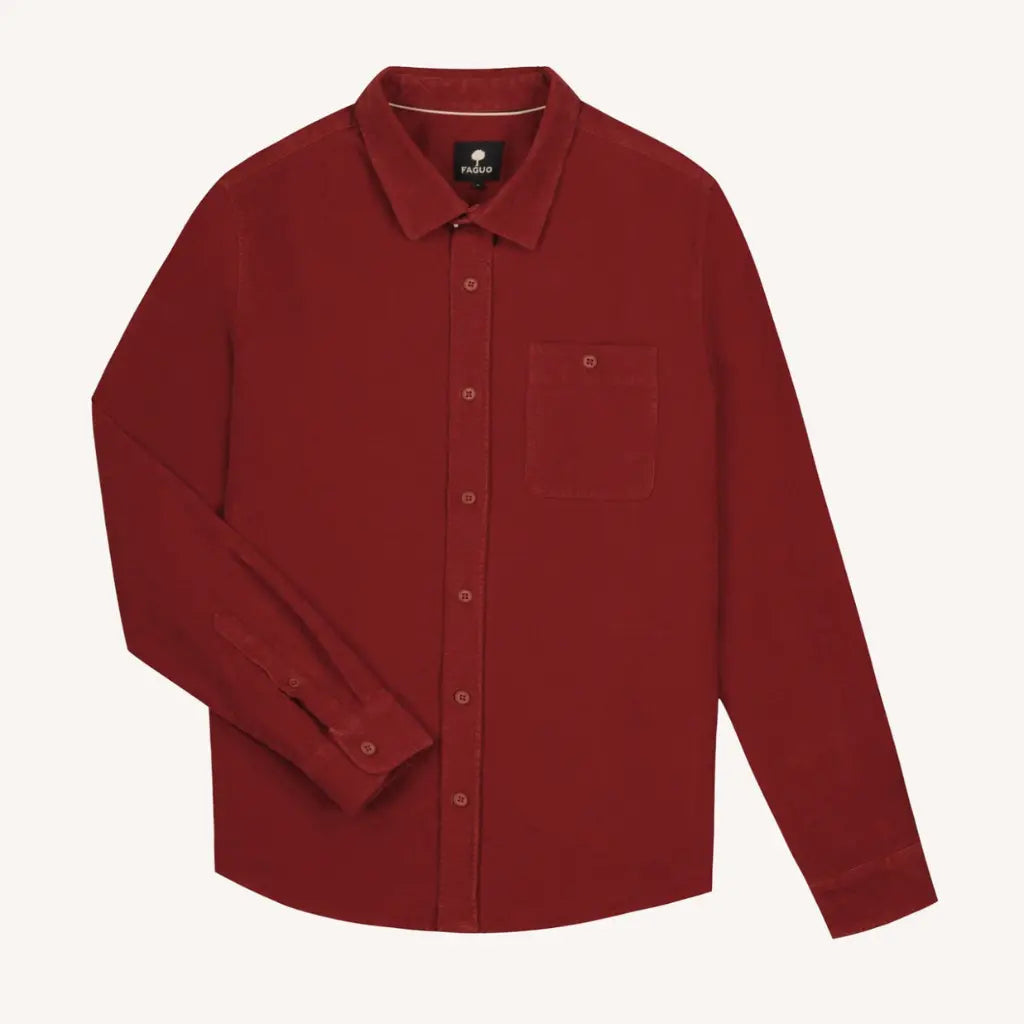 FAGUO -  CHEMISE ONCA ROUGE -  Klubb