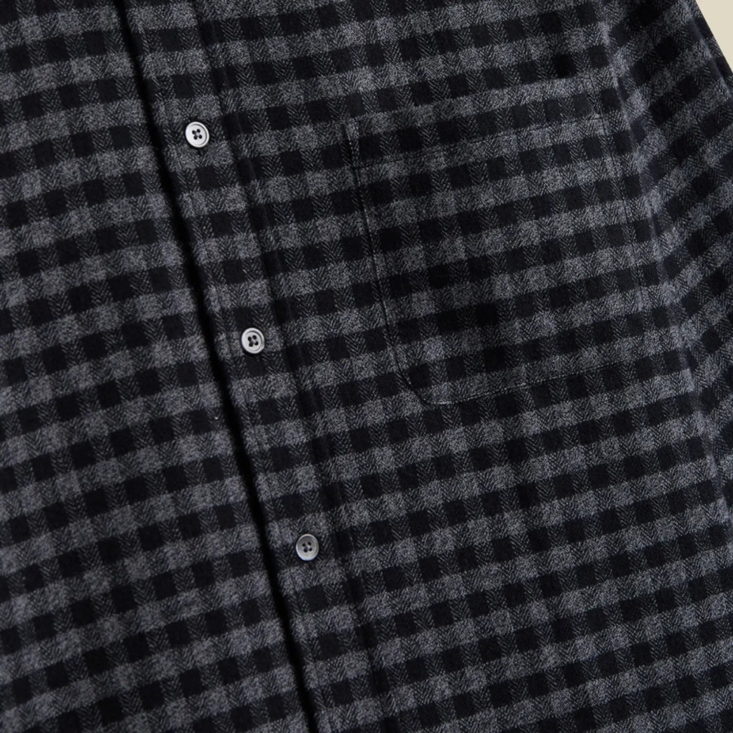 PORTUGUESE FLANNEL -  CHEMISE ROCA GREY -  Klubb