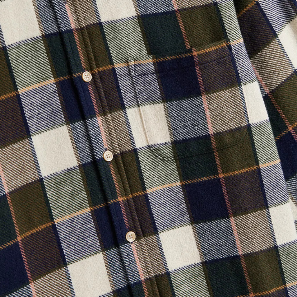 PORTUGUESE FLANNEL -  CHEMISE ROCA PINE -  Klubb