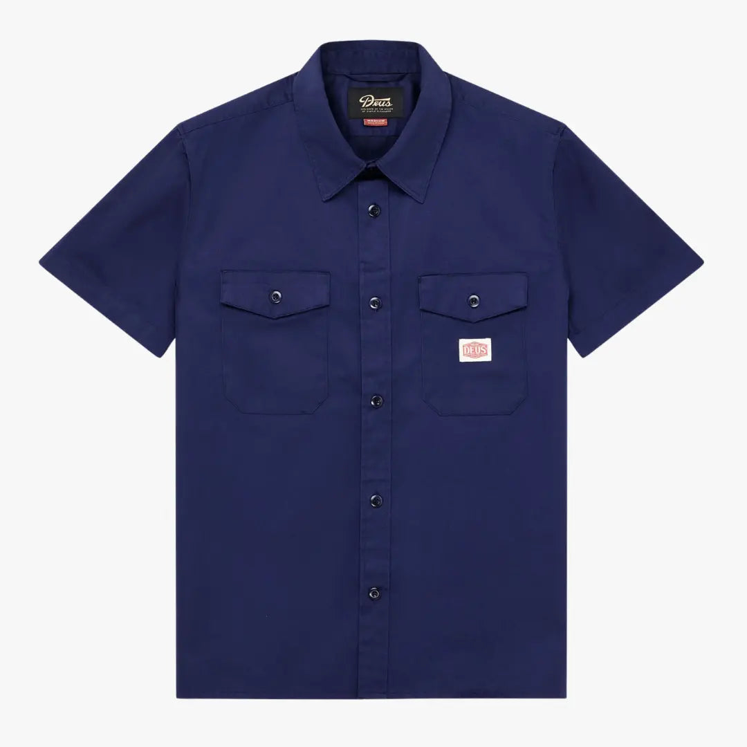 Chemise Service French Blue - Deus Ex Machina