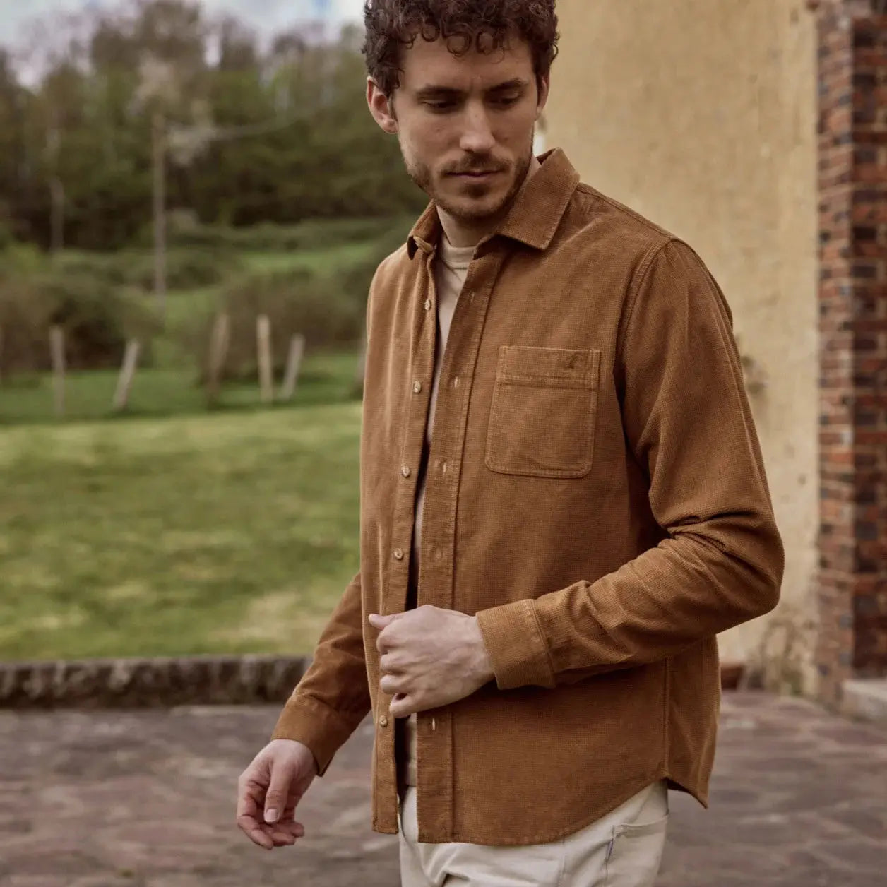 CHEMISE SIGNY - CAMEL FAGUO -  Klubb