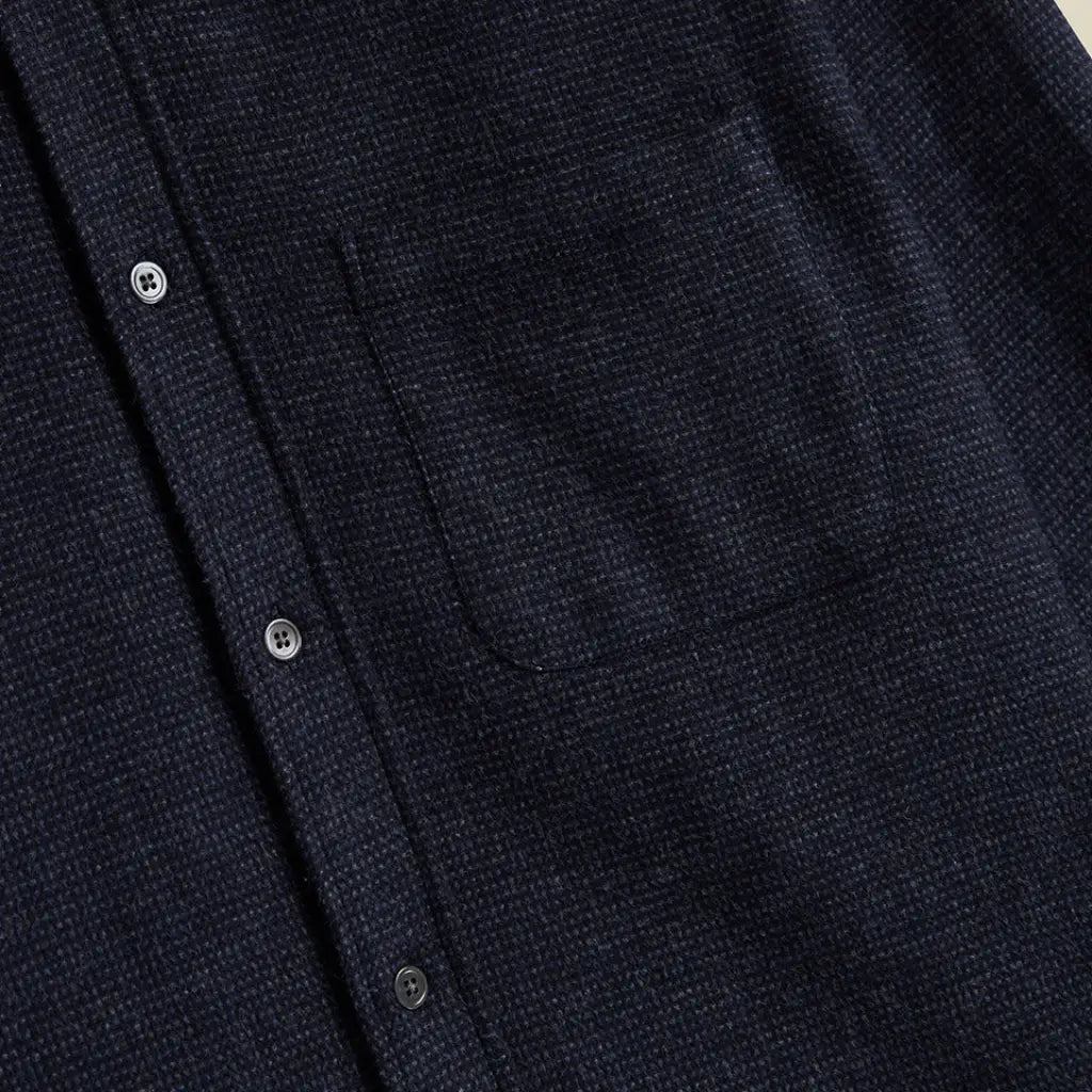 PORTUGUESE FLANNEL -  CHEMISE SOUNDS GREY -  Klubb