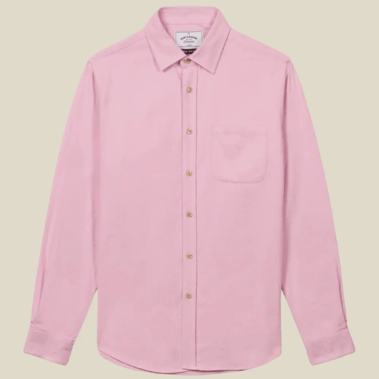 CHEMISE TECA - PINK PORTUGUESE FLANNEL -  Klubb