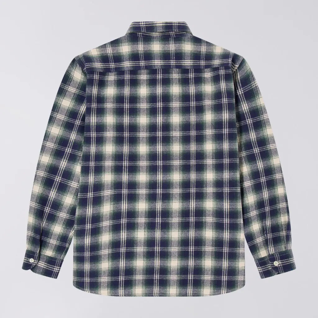EDWIN -  CHEMISE WORKS MARINE & VERT -  Klubb