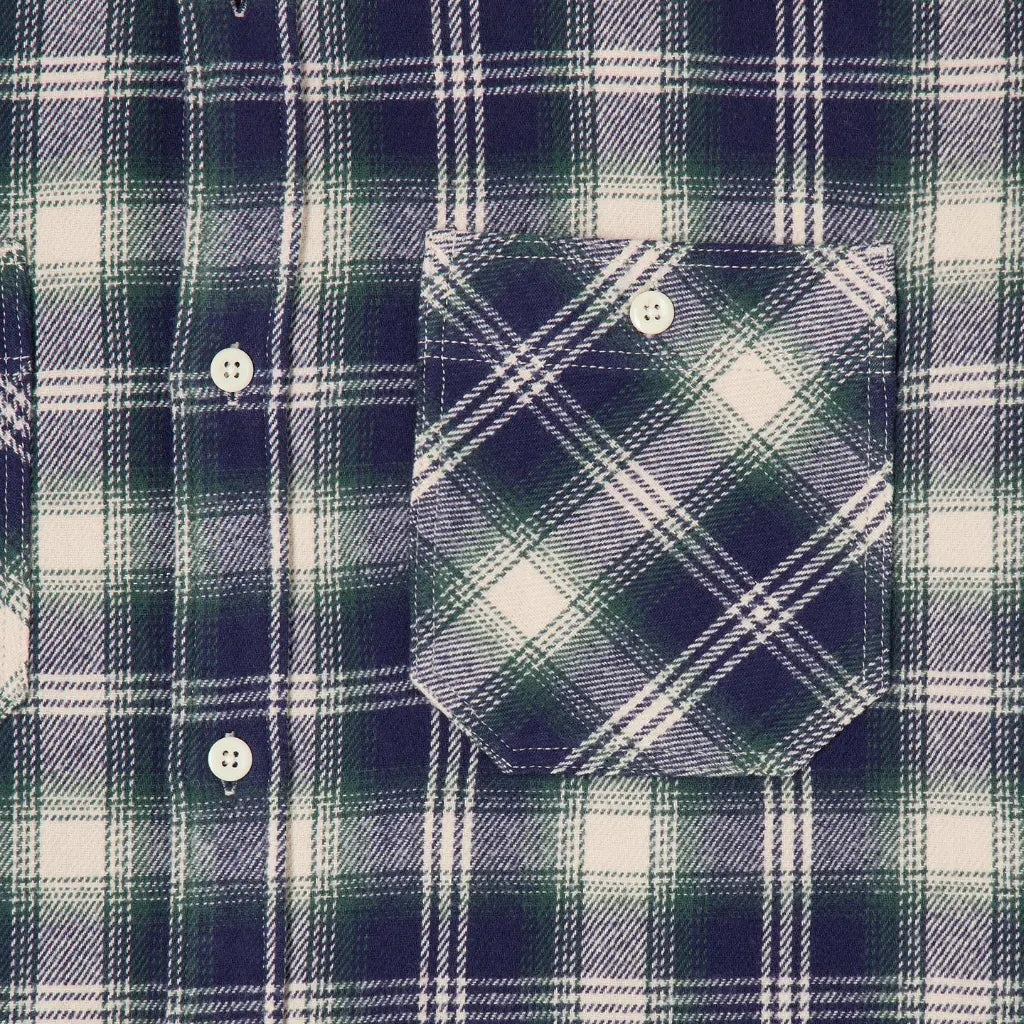EDWIN -  CHEMISE WORKS MARINE & VERT -  Klubb