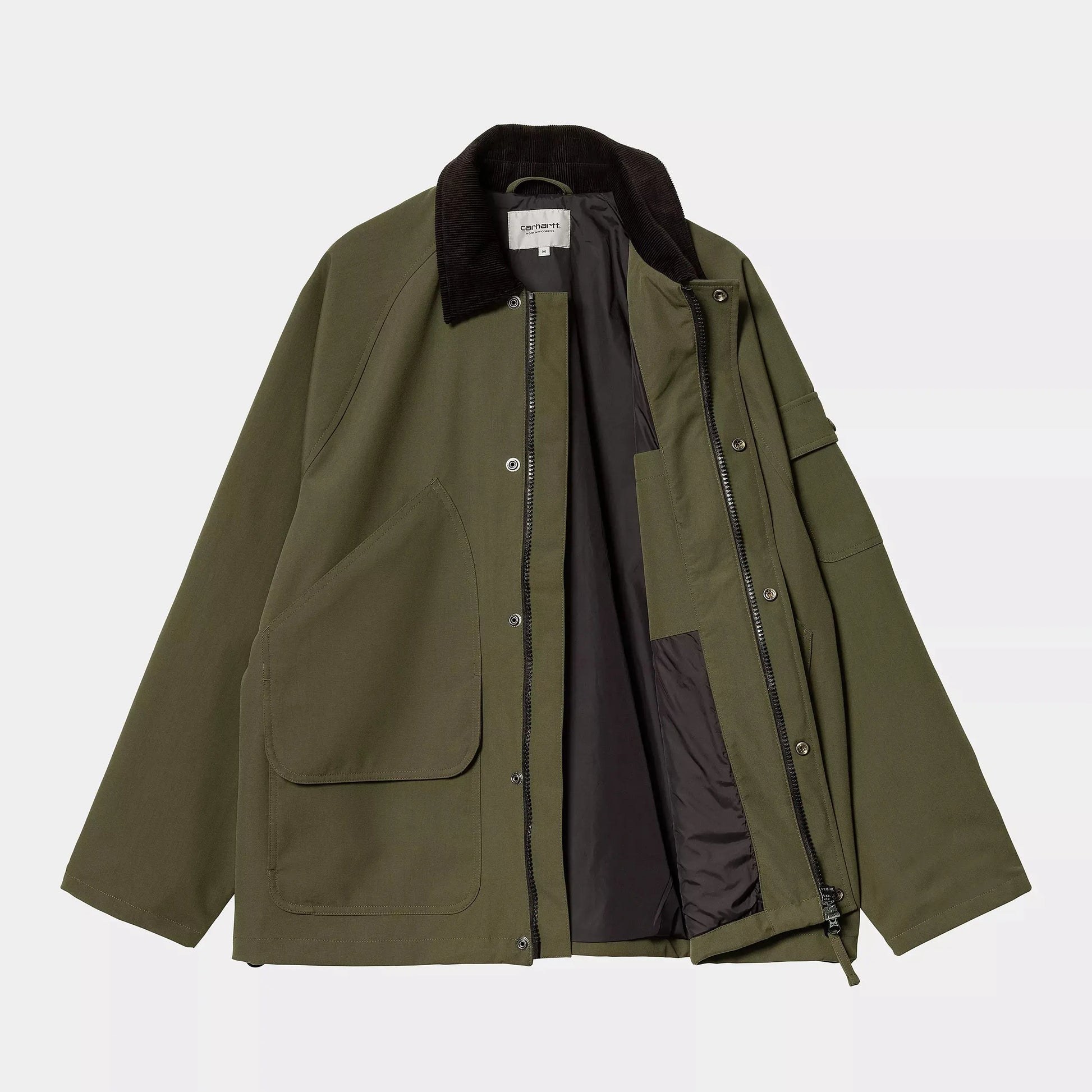 CLARTON JACKET - OFFICE GREEN CARHARTT WIP -  Klubb