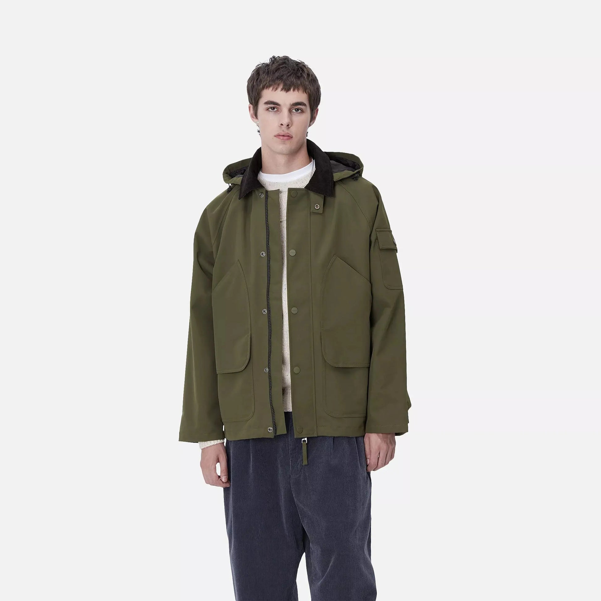 CLARTON JACKET - OFFICE GREEN CARHARTT WIP -  Klubb