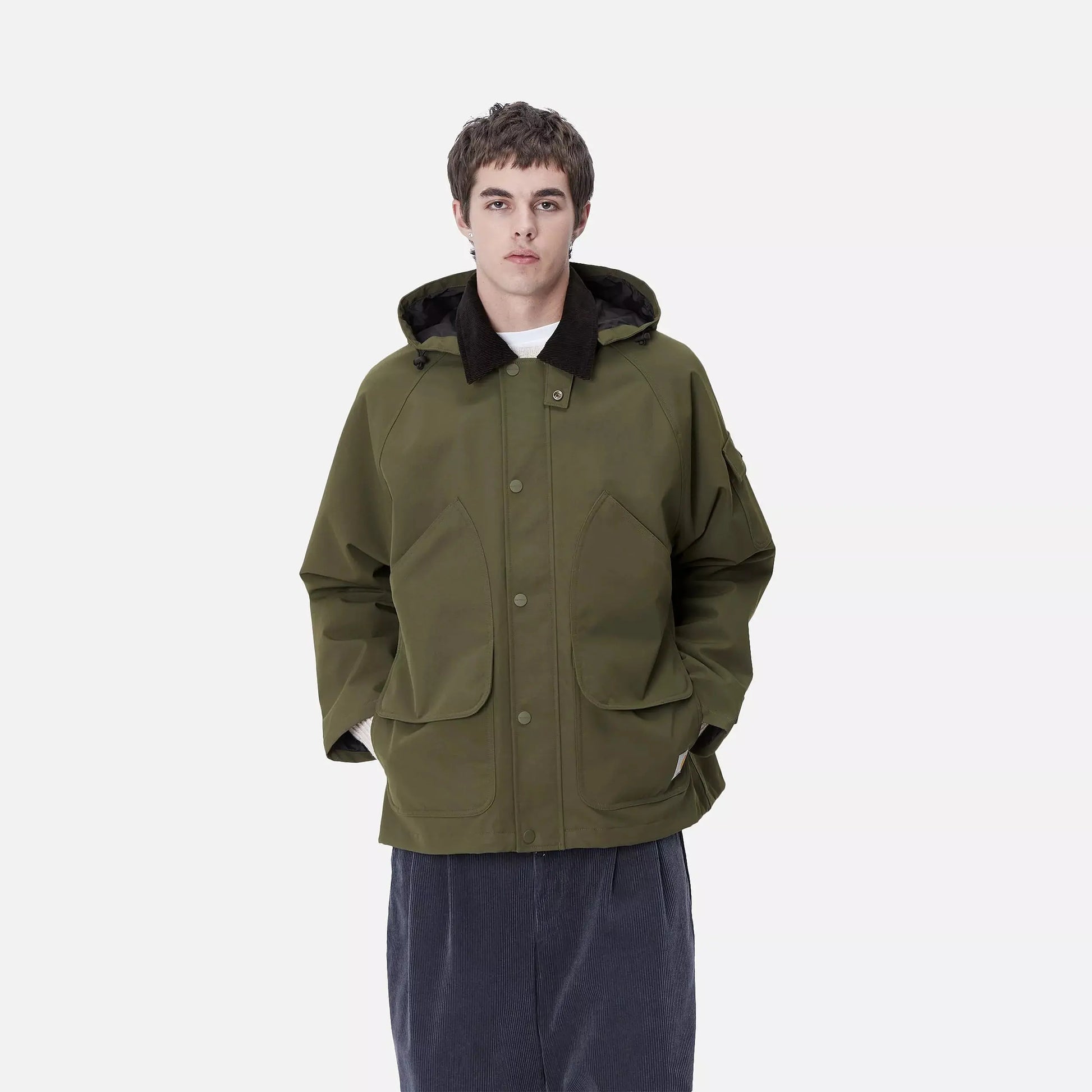 CLARTON JACKET - OFFICE GREEN CARHARTT WIP -  Klubb