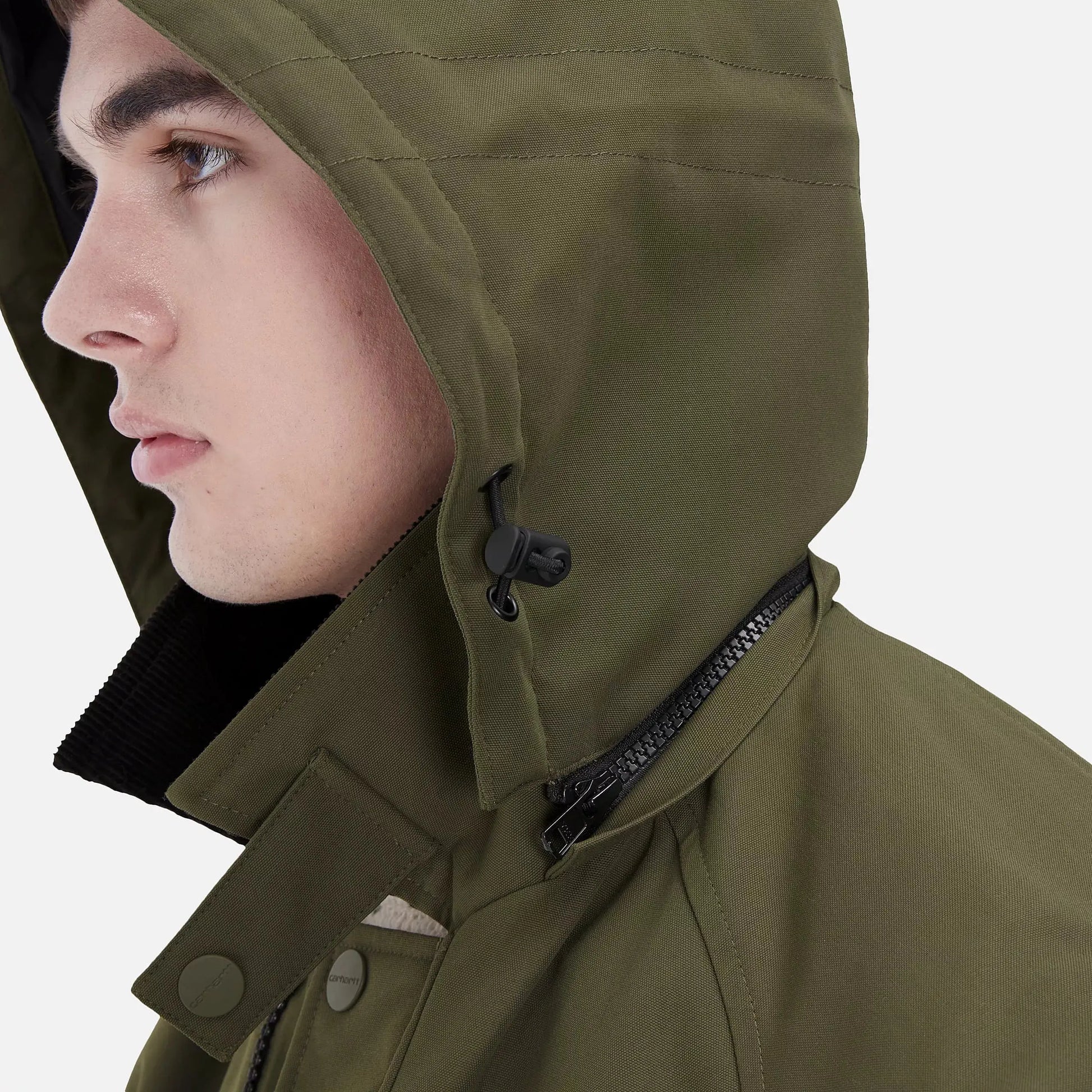CLARTON JACKET - OFFICE GREEN CARHARTT WIP -  Klubb
