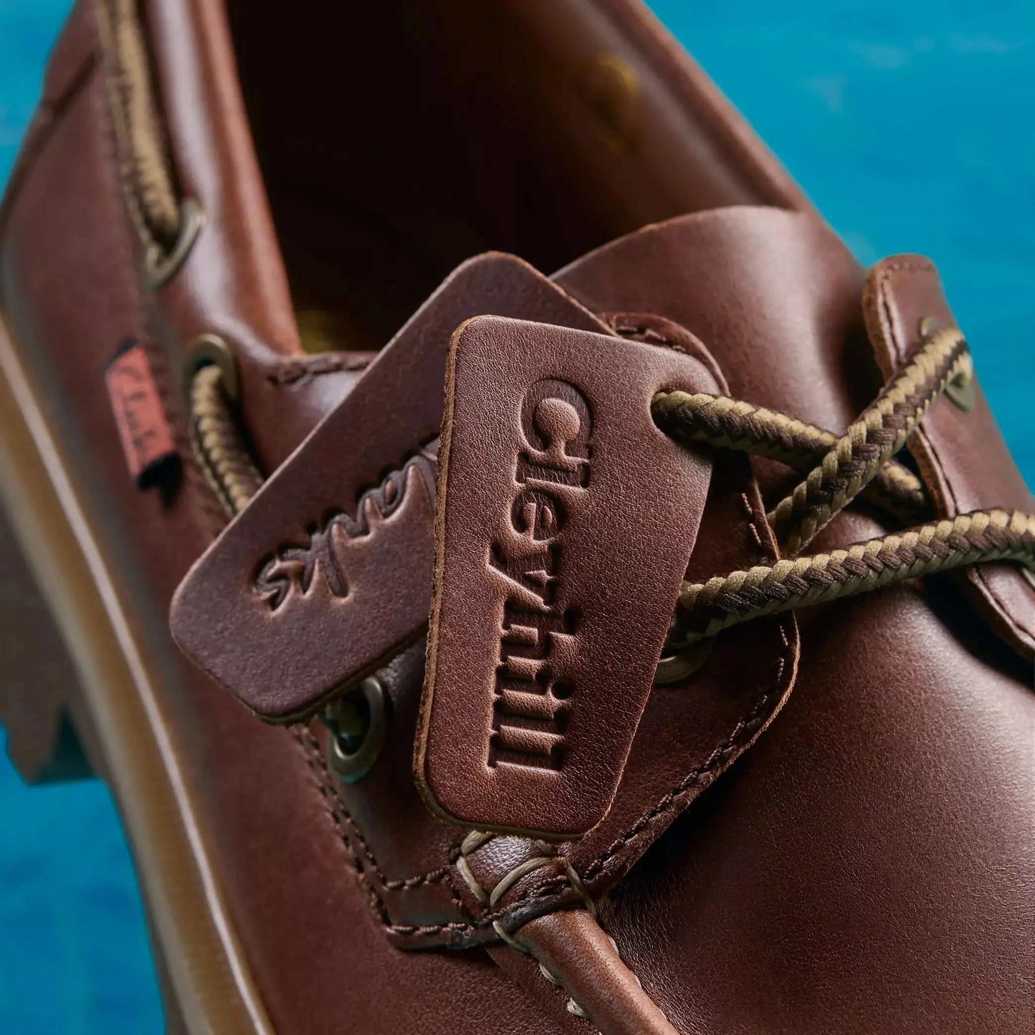 CLEYHILL BOAT - CUIR MARRON