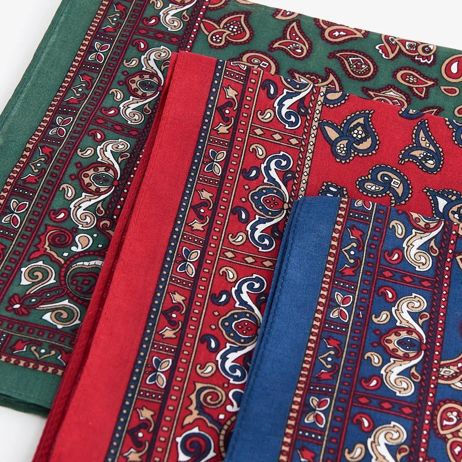 COFFRET MOUCHOIRS - PAISLEY BARBOUR -  Klubb