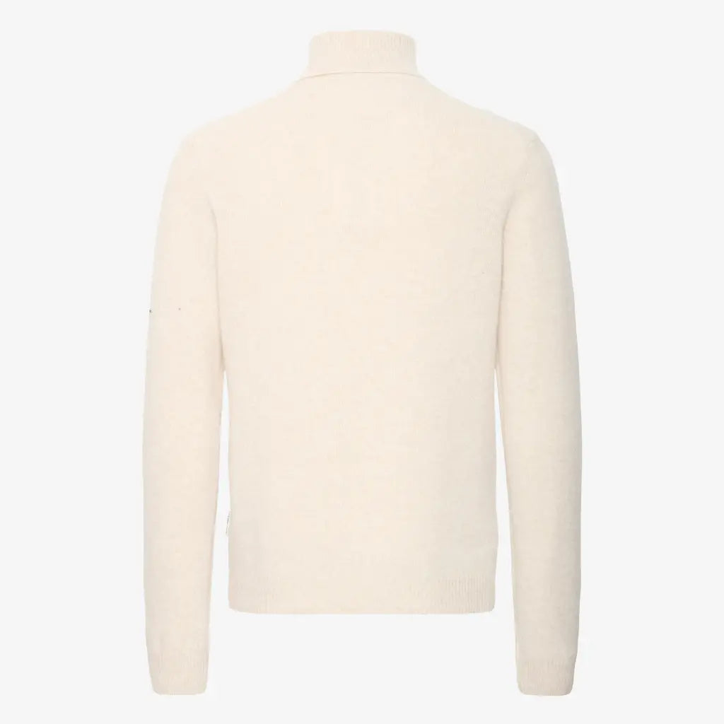 CASUAL FRIDAY -  COL ROULÉ - ÉCRU -  Klubb
