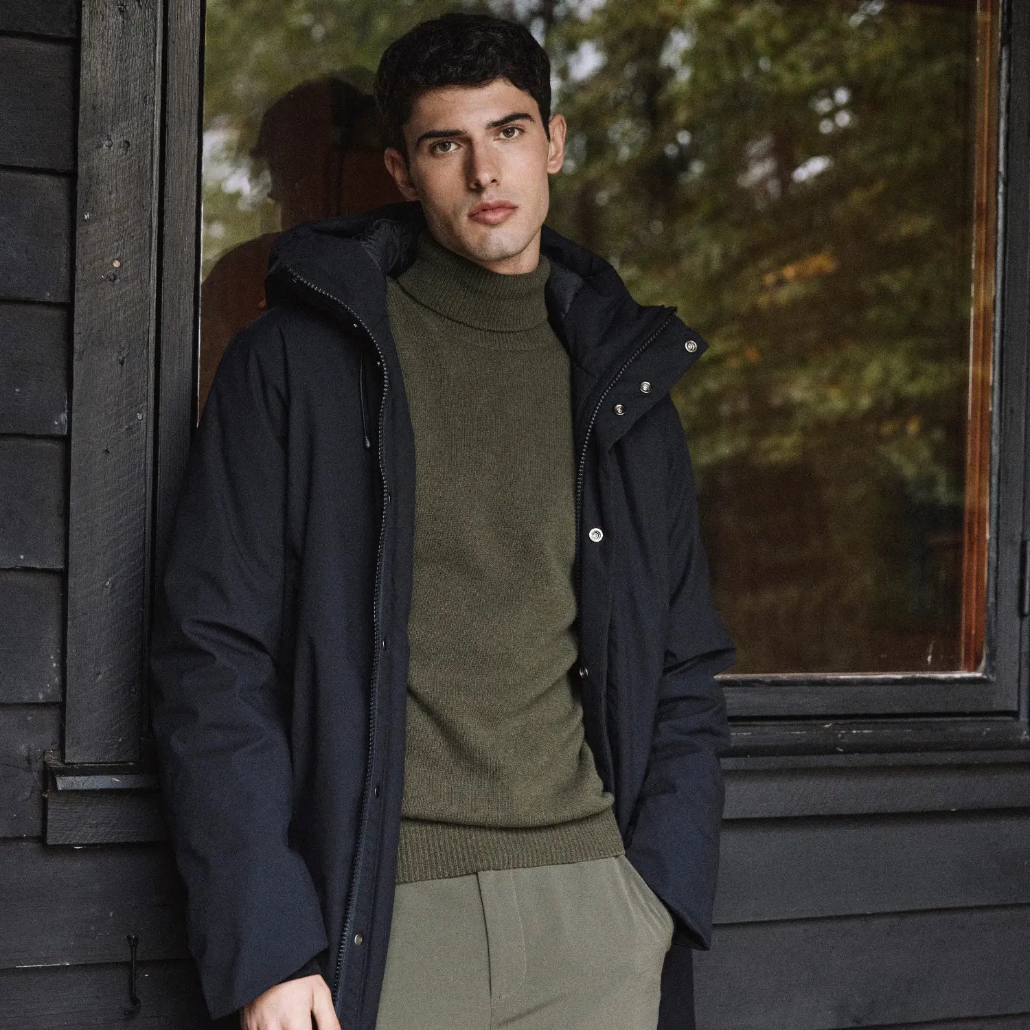 COL ROULÉ - KAKI CASUAL FRIDAY -  Klubb