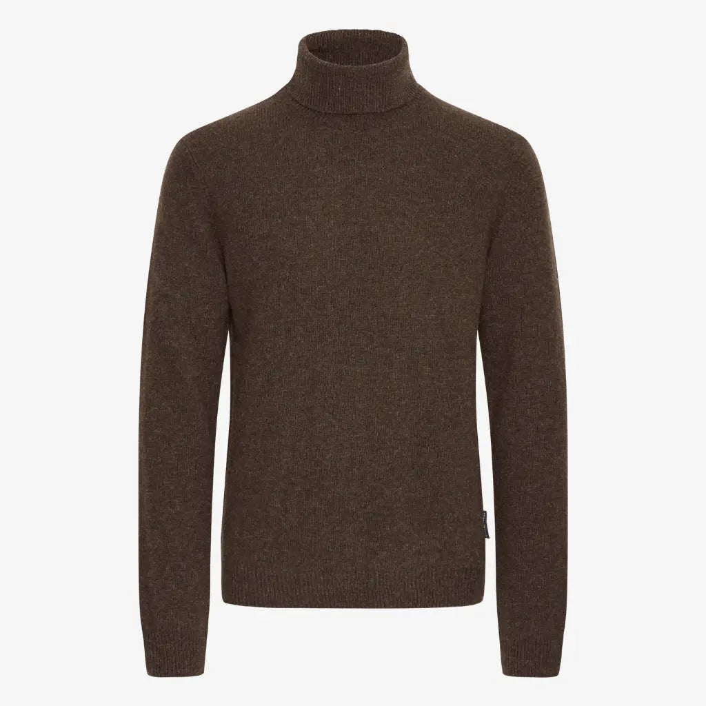 CASUAL FRIDAY -  COL ROULÉ - MARRON -  Klubb